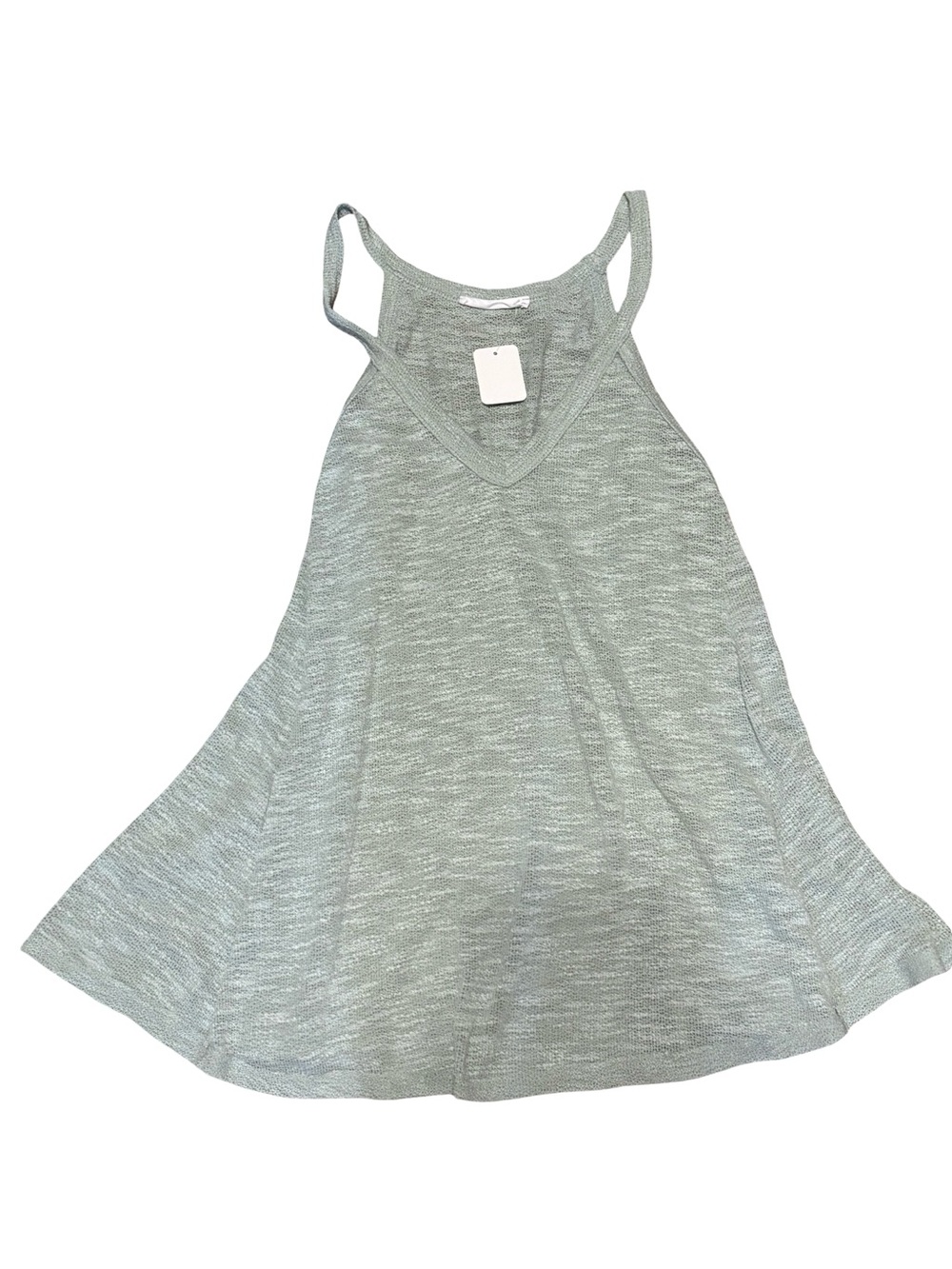 Women's Lightweight Sage Green Tank Top